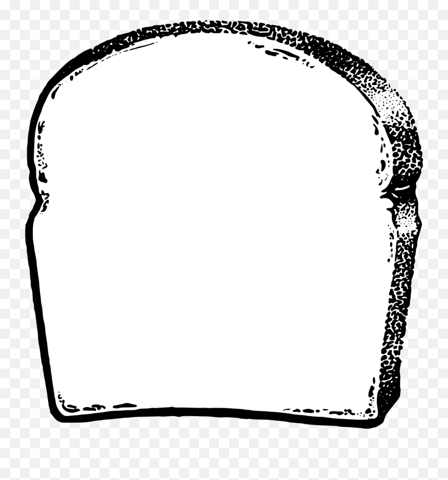 Slice Bread Of - Free Vector Graphic On Pixabay Slice Of Bread Clipart Black And White Png,Slice Of Bread Png