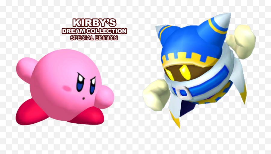 Wii - Kirbyu0027s Dream Collection Kirby U0026 Magolor Renders Kirby And Magolor Png,Kirby Png