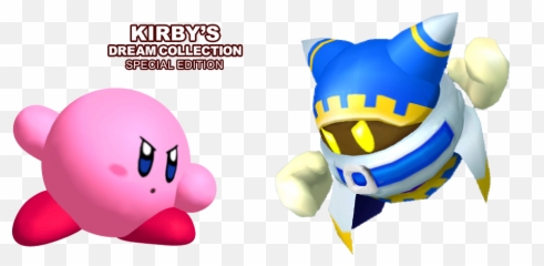 Wii - Kirbyu0027s Dream Collection Kirby U0026 Magolor Renders Kirby And Magolor Png,Kirby Png