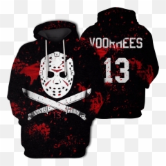 Jason Voorhees Friday The 13th Hoodies - Tshirt Zip Hoodies Apparel Friday The 13th Hoodie Png,Friday The 13th Png