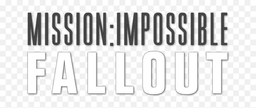 Impossible - Mission Impossible Fallout Title Png,Fallout Logos