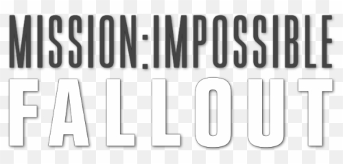 Impossible - Mission Fallout Title Png