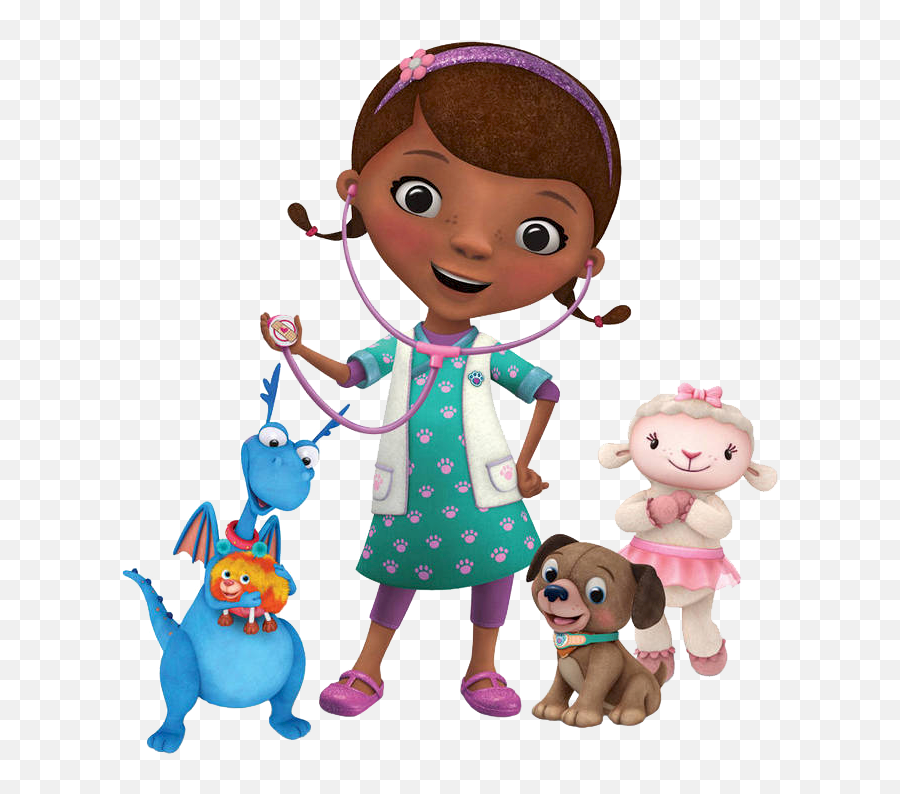 Doc Mcstuffins And Toy Animals Png Image