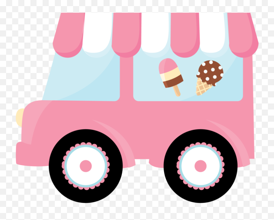 Download Clipart Car Watercolor - Ice Cream Truck Png Full Ice Cream Parlor Clipart,Truck Transparent Background