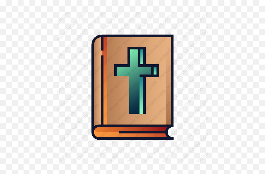 Download Bible Vector Icon - Cross Png,Bible Vector Png