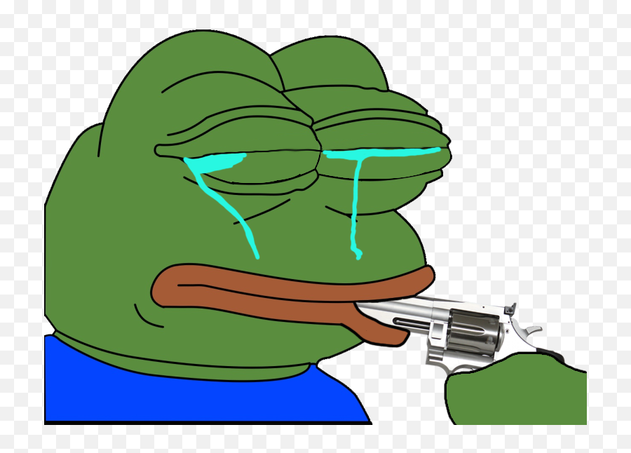 Male Depression Through The Lens Of 4chan - Pepe The Frog Gun Png,4chan Logo Png