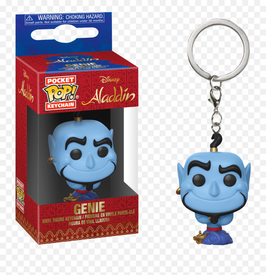 Aladdin - Genie Pocket Pop Vinyl Keychain Keychain Funko Png,Hot Pocket Png