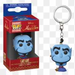 Aladdin - Genie Pocket Pop Vinyl Keychain Keychain Funko Png,Hot Pocket Png