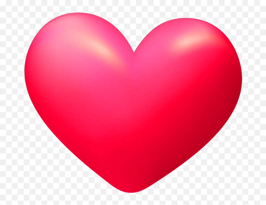 Png 3d Heart Transparent Image - Pink 3d Heart Png,Heart Transparent Png