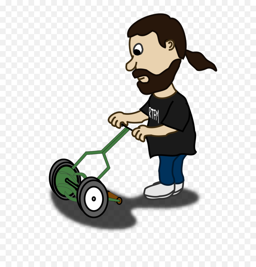 Pushing Lawn Mower Png Svg Clip Art - Stone Clipart,Lawn Png
