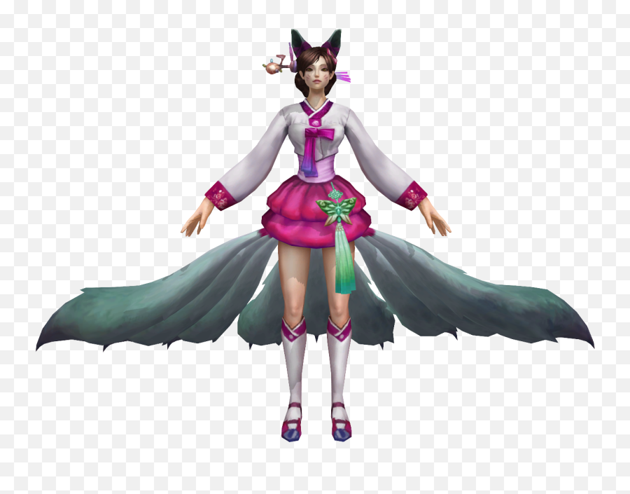 Ahri Disnaty Minecraft Skin - League Of Legends Dynasty Ahri Png,Ahri Png