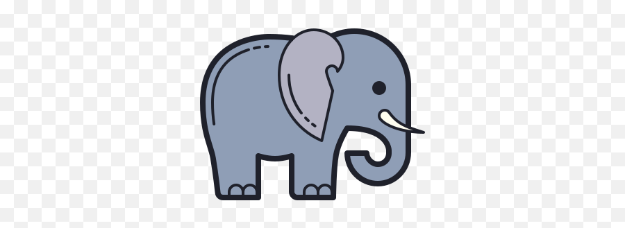 Elephant Icon - Free Download Png And Vector Indian Elephant,Elephants Png