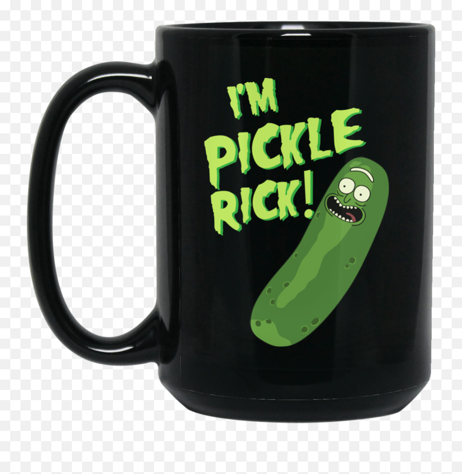 Im Pickle Rick Coffee Mugs - Mug Png,Pickle Rick Face Png