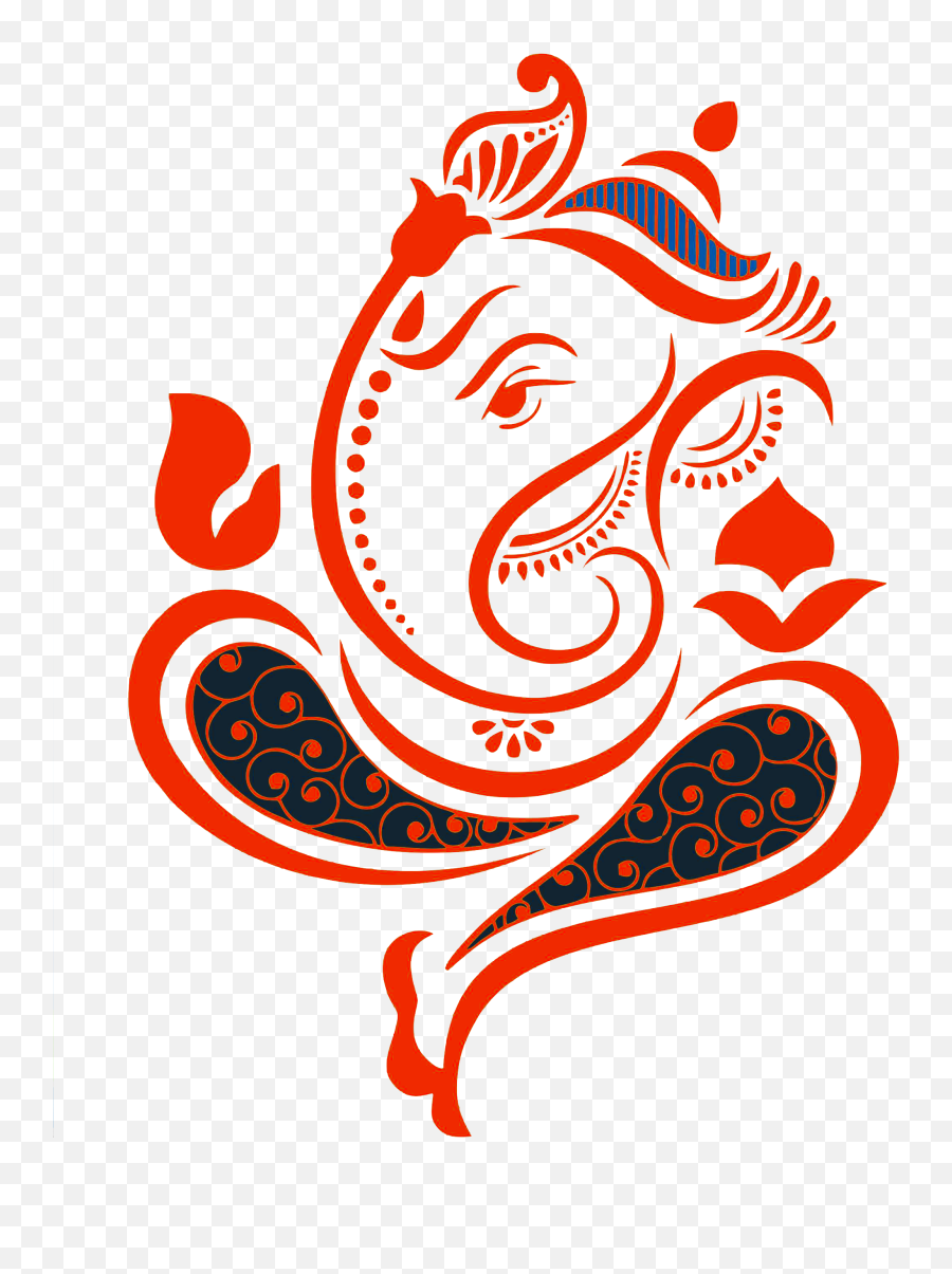 Logo Clipart Ganesh - Ganpati For Patrika - Free Transparent PNG Clipart  Images Download