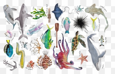Download Under The Sea Alphabet Wallpaper - Sea Png Image Coral Reef Fish,Under The Sea Png