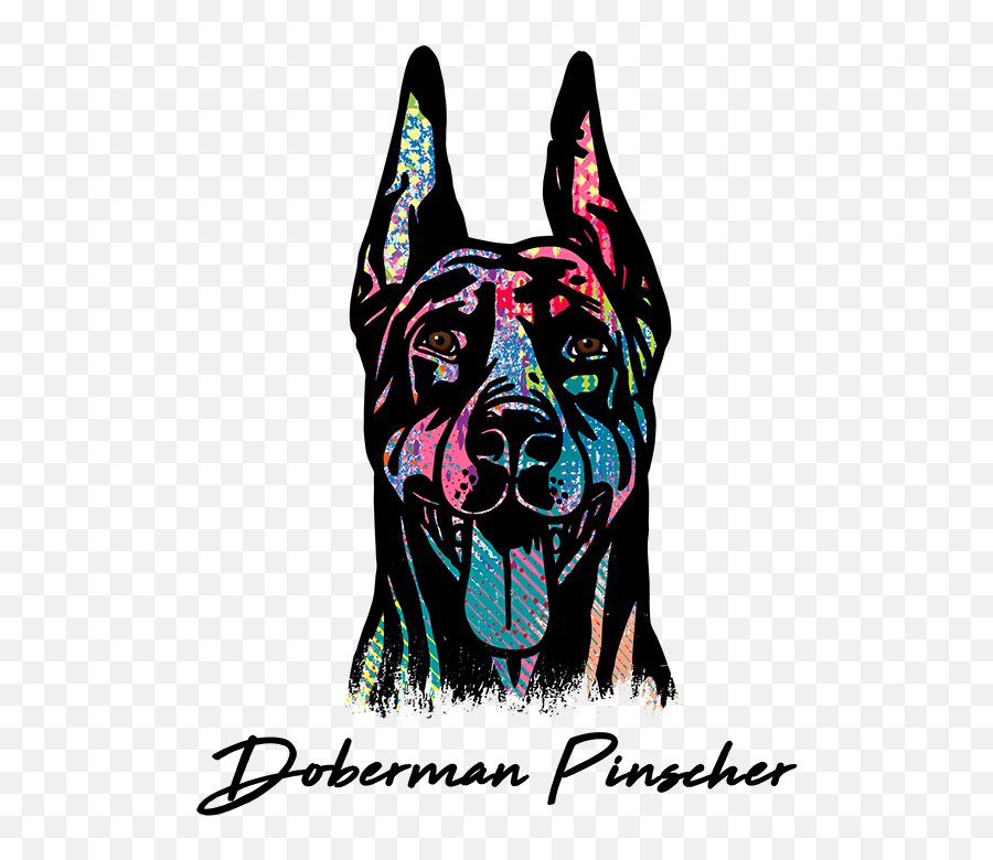 Doberman Silhouette Logo - Doberman Vector Png,Doberman Png