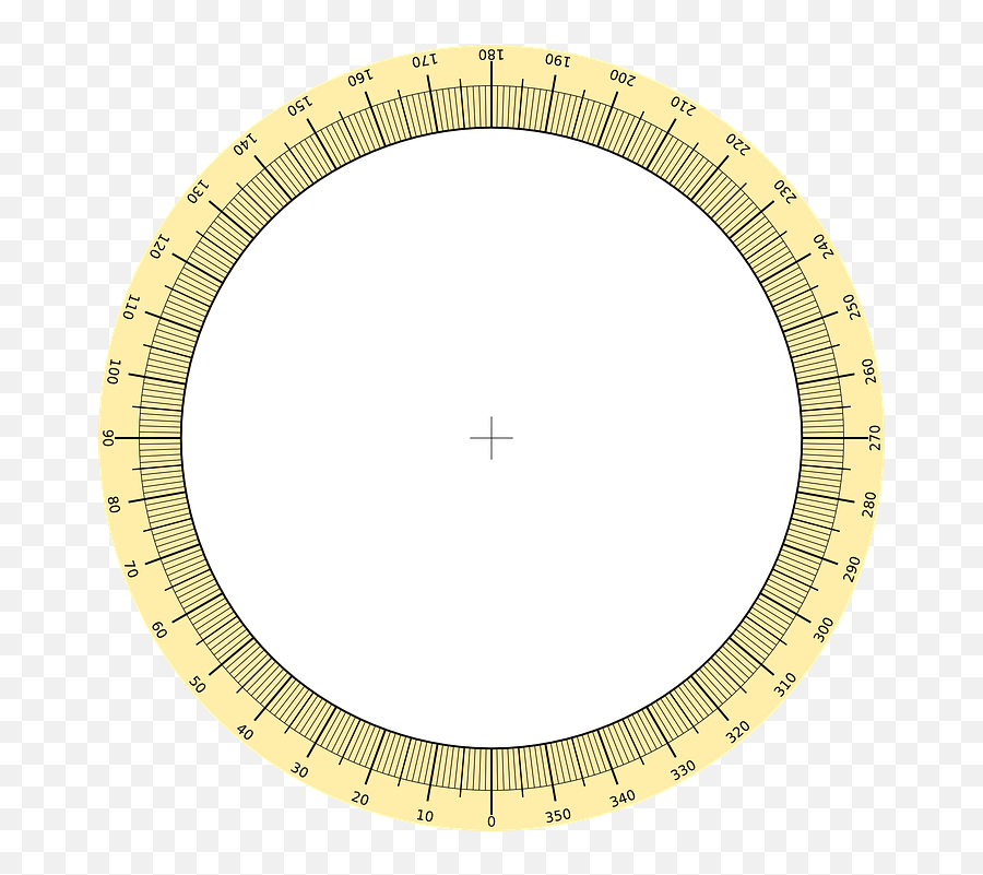Protractor Circle Scale - Protractor Png,Protractor Png