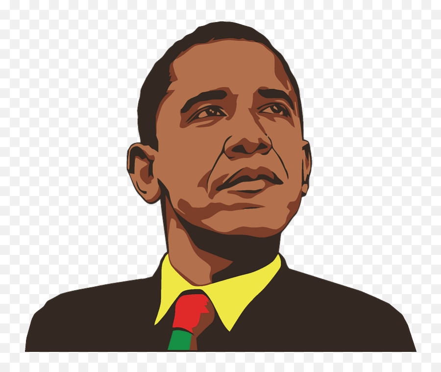 Black History Month - Barack Obama Clipart Free Download Vector Graphics Png,Black Person Png