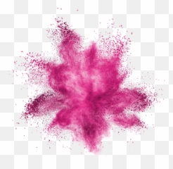 Smoke Glitter Explosion Burst Sticker By Bianca - Red Particle Png