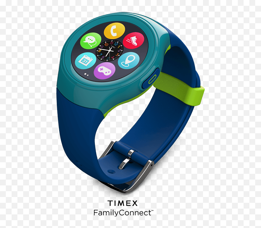 A Smart Watch For Kids Timex Familyconnect T - Mobile Timex Family Connect  Watch Png,Smartwatch Png - free transparent png images 