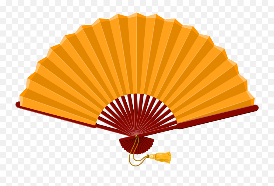 Chinese Fan Png Clip Art - Fan Clipart,Chinese Lantern Png