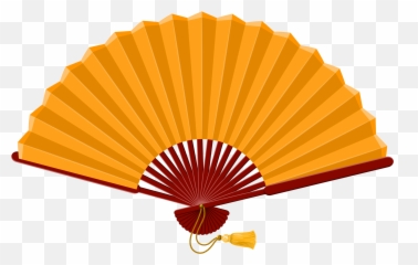 Chinese Fan Png Clip Art - Fan Clipart,Chinese Lantern Png