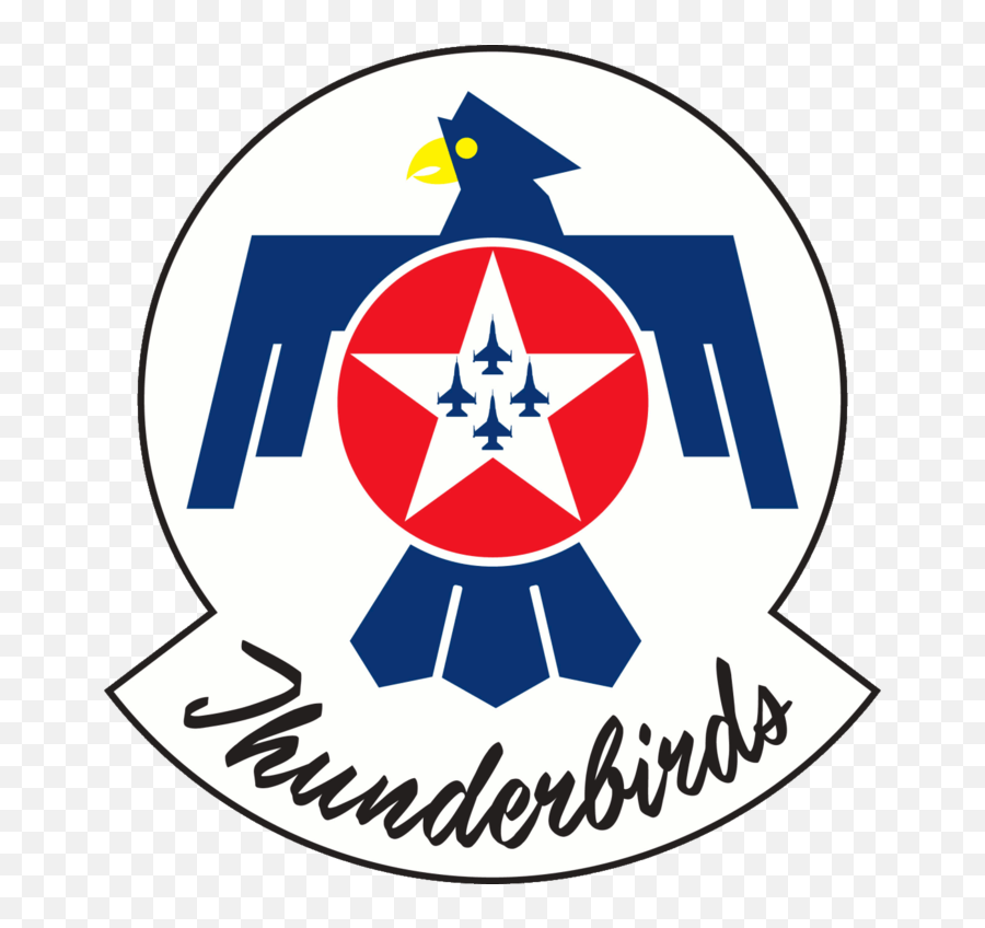Thunderbirds Air Demonstration Squadron - Air Force Thunderbirds Logo Png,Air Force Logo Images