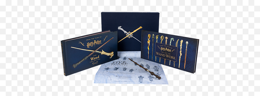 Harry Potter The Wand Collection Book By Insigh - Harry Potter Edition Wand Png,Harry Potter Wand Png