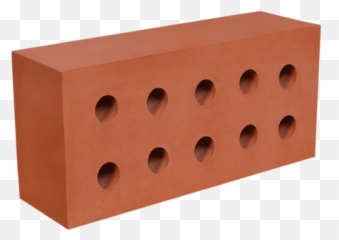 Ten Hole Brick For Side Wall - Ten Hole Brick Full Size Solid Png,Hole In Wall Png