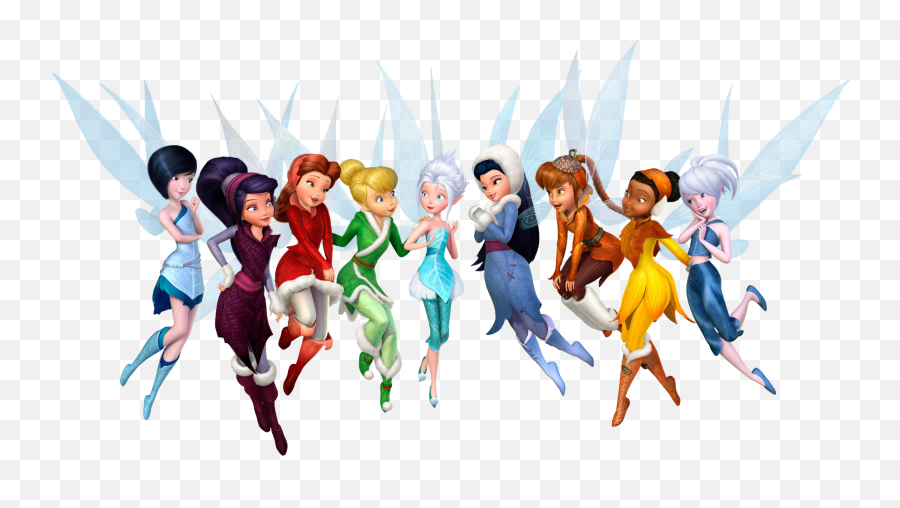 Tinkerbell And Fairies Png Clipart Disney - Tinkerbell Fairies,Friends Clipart Png