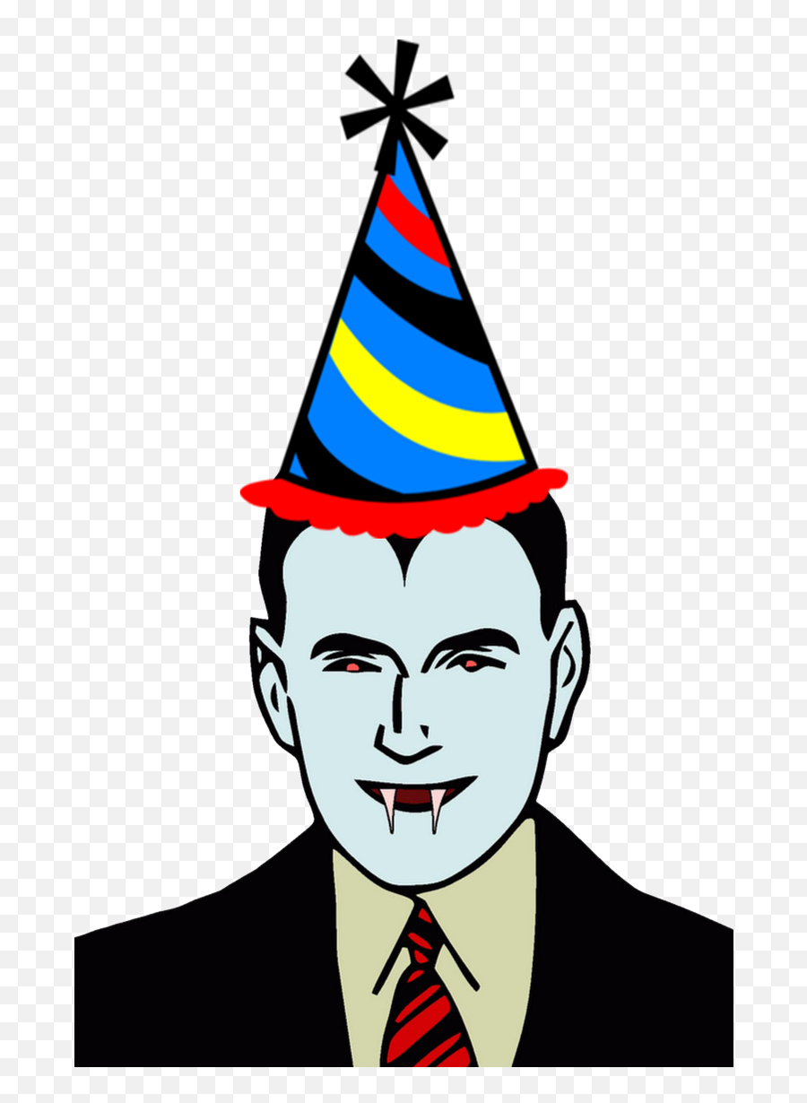 Birthday Hat Clipart Transparent Background - Bram Stoker Png,Birthday Hat Clipart Transparent Background