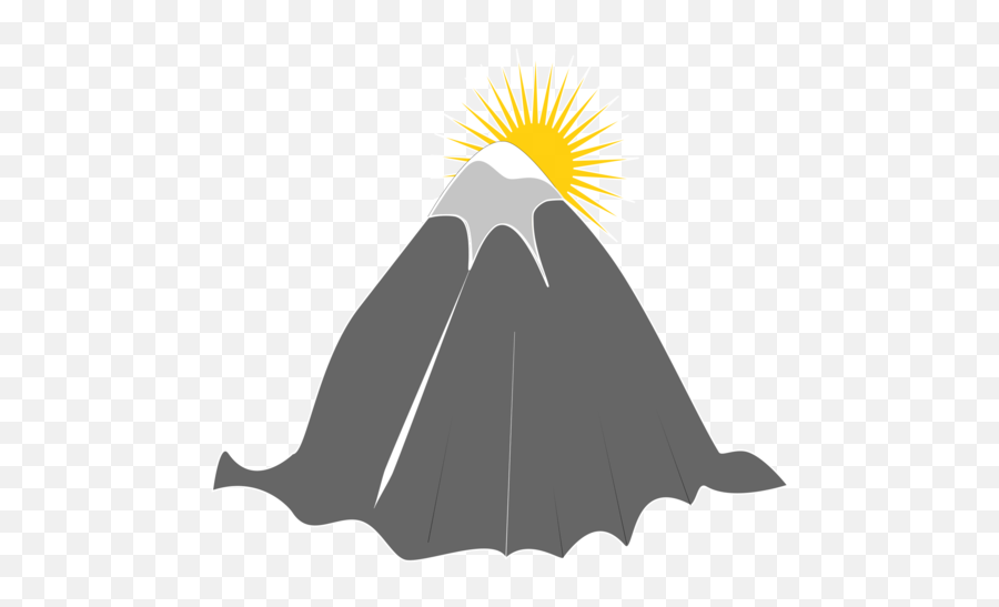 Logowalrusmountain Png Clipart - Royalty Free Svg Png Logo Gunung Dengan Matahari,Batman Logo Drawing