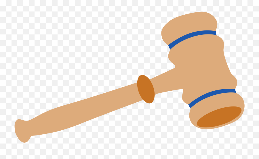 Gavel Cartoon Clip Art - Gavel Clipart Png,Gavel Png