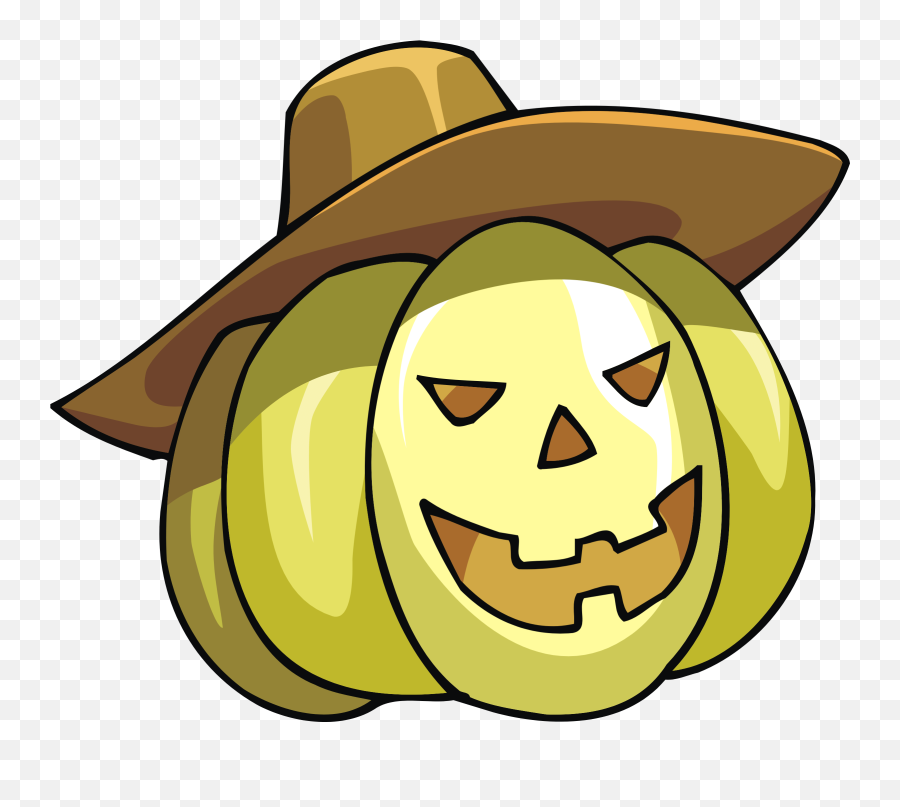 Free Pumpkinhead Cliparts Download - Pumpkin With Cowboy Hat Png,Pumpkin Head Png