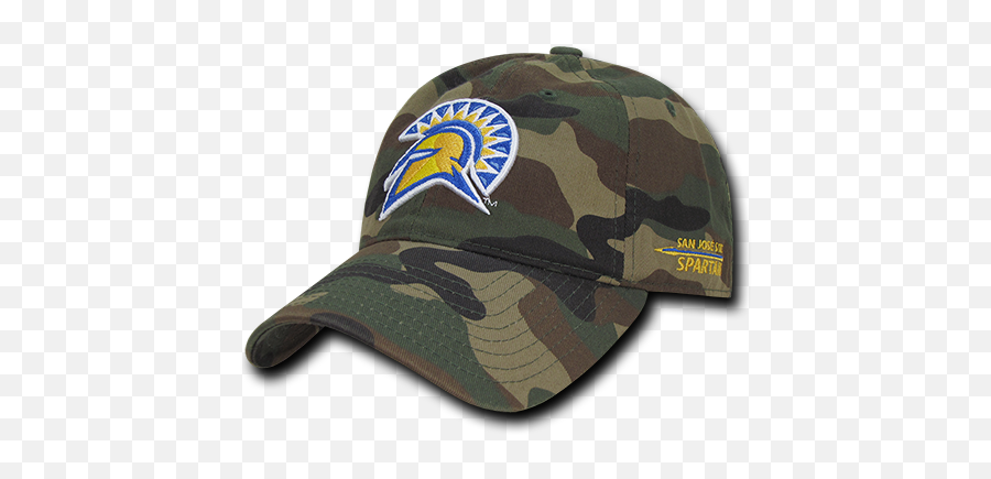 Ncaa San Jose State University Spartans Relaxed Camo Camouflage Baseball Caps - Military Camouflage Png,San Jose State University Logos