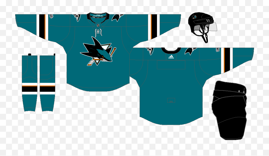 San Jose Sharks - Carolina Hurricanes 2019 Uniforms Png,San Jose Sharks Logo Png