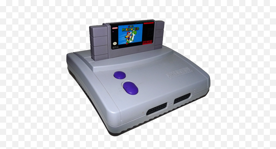 Download Hd Super Nintendo Entertainment System Model 2 - Super Mario World Cartridge Png,Super Nintendo Entertainment System Logo