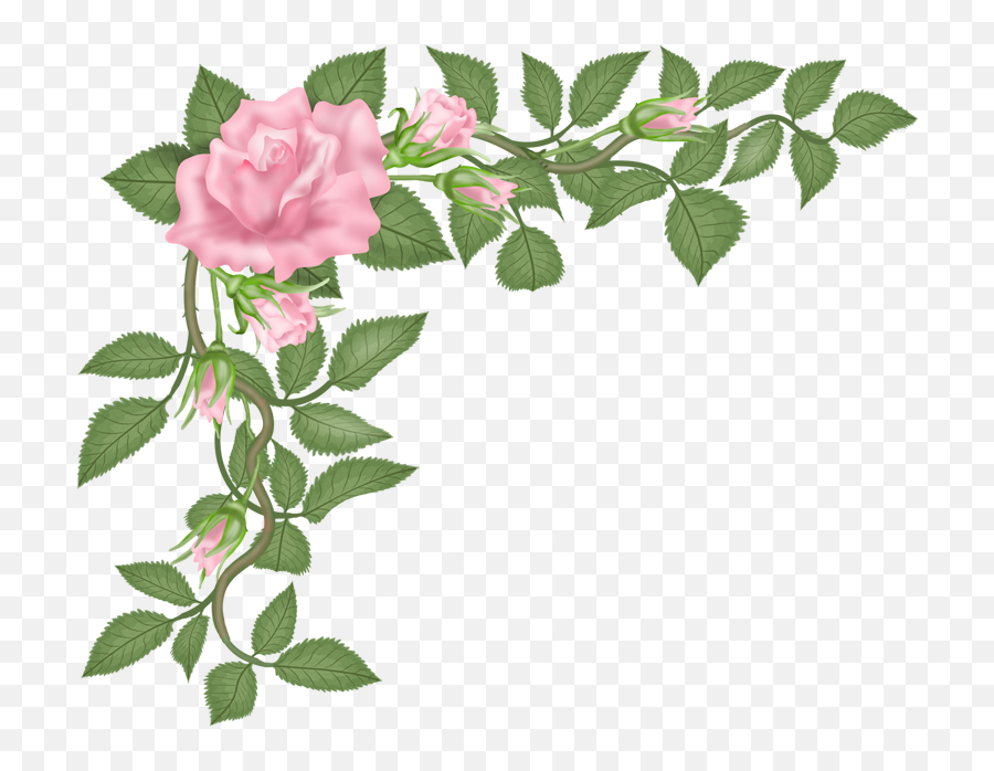 Rose Vector Png - Rose Flower Vector Png Transparent Image Rose,Rose Vector Png