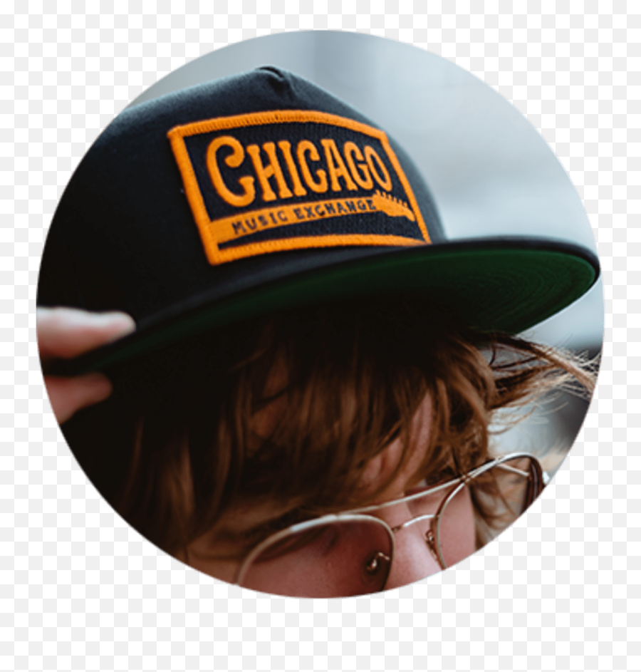 Chicago Music Exchange The Best Guitar Store In World - Costume Hat Png,Swag Glasses Png