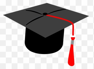 Degree Png Transparent Images Clipart - Graduation Cap Red Tassel,Degree Png