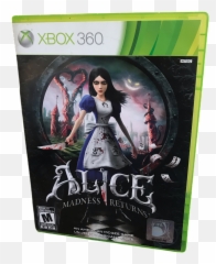 Alice Madness Returns Microsoft Xbox 360 Game - Icon png