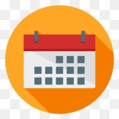 Calendar Business Flat Icon Transparent - Clipart World Calendar png