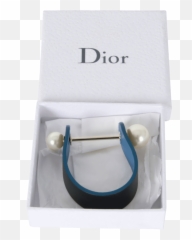 Dior Gold Perle Leather Bracelet By Cc Meyer - Gucci png