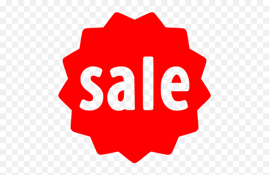 Red Sale Icon - Free Red Sale Icons Purple Sale Png,Icon Car For Sale