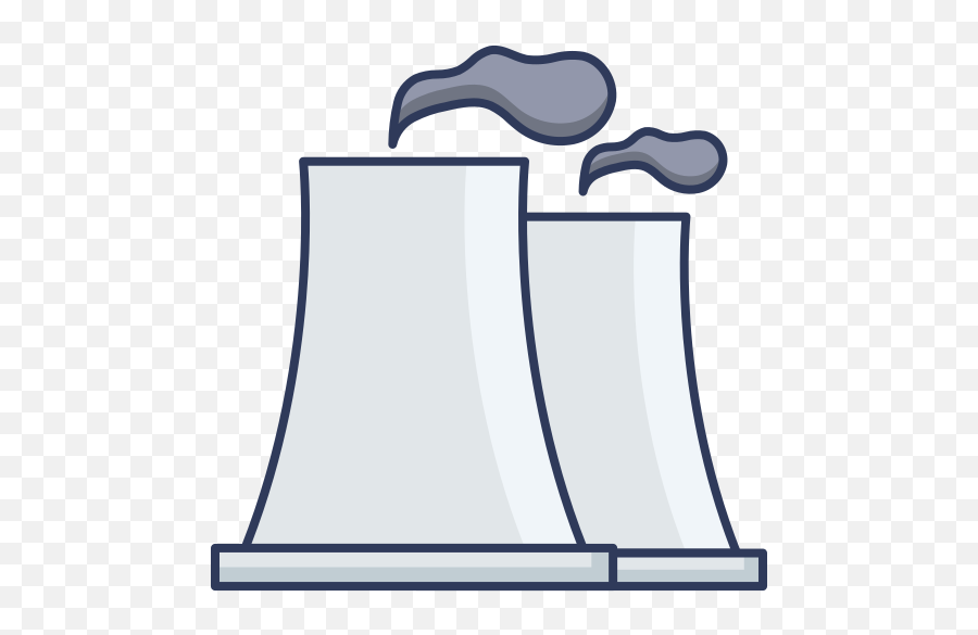 Nuclear Plant - Free Industry Icons Vertical Png,Nuclear Plant Icon