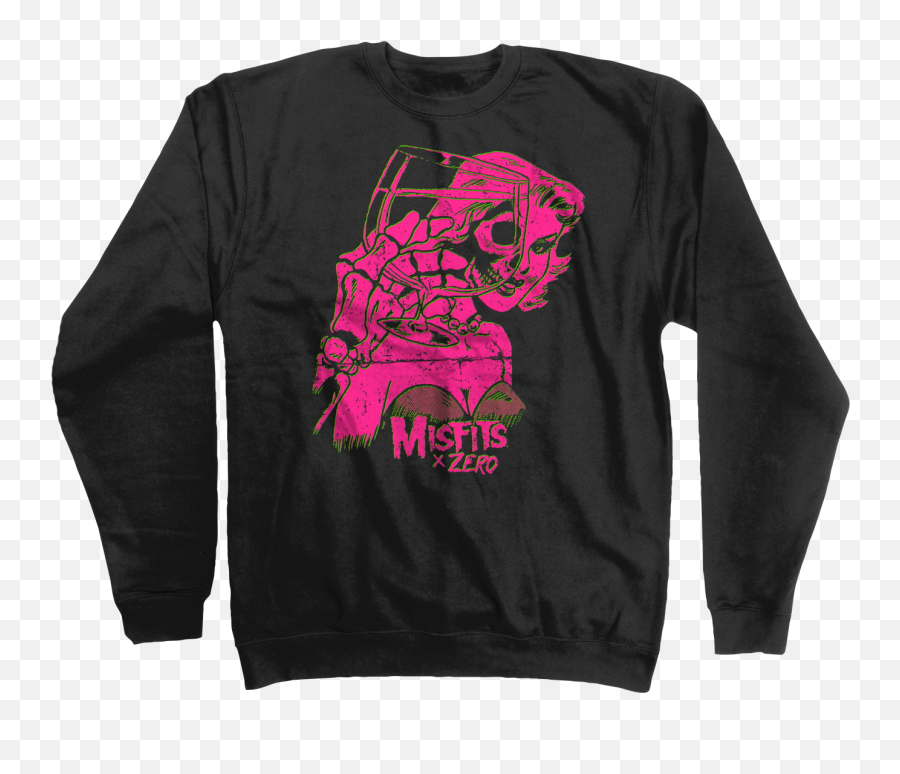 Die Crew Neck - Zero X Misfits Die Die Sweatshirt Png,Hotline Miami Icon