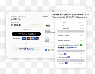 Joist Contractor Estimate Invoice And Payments App - Vertical png