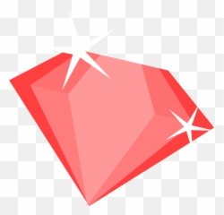 Clipart Diamond Ruby - Diamond Icon No Background Png,Ruby Png
