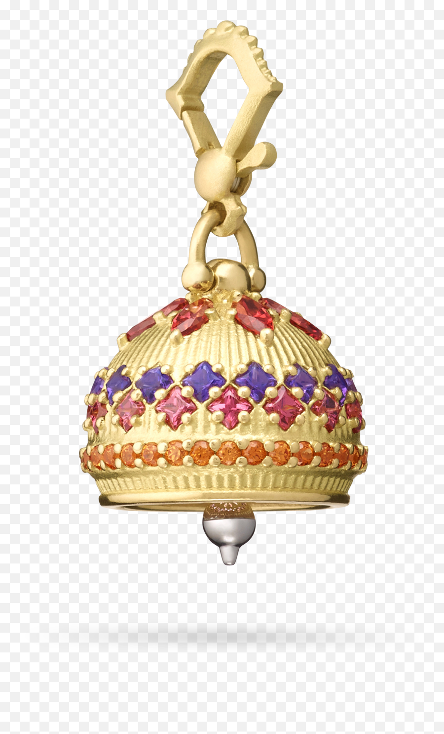 Meditation Bell With Gemstones - Gemstone Png,Antique Jewelry Icon