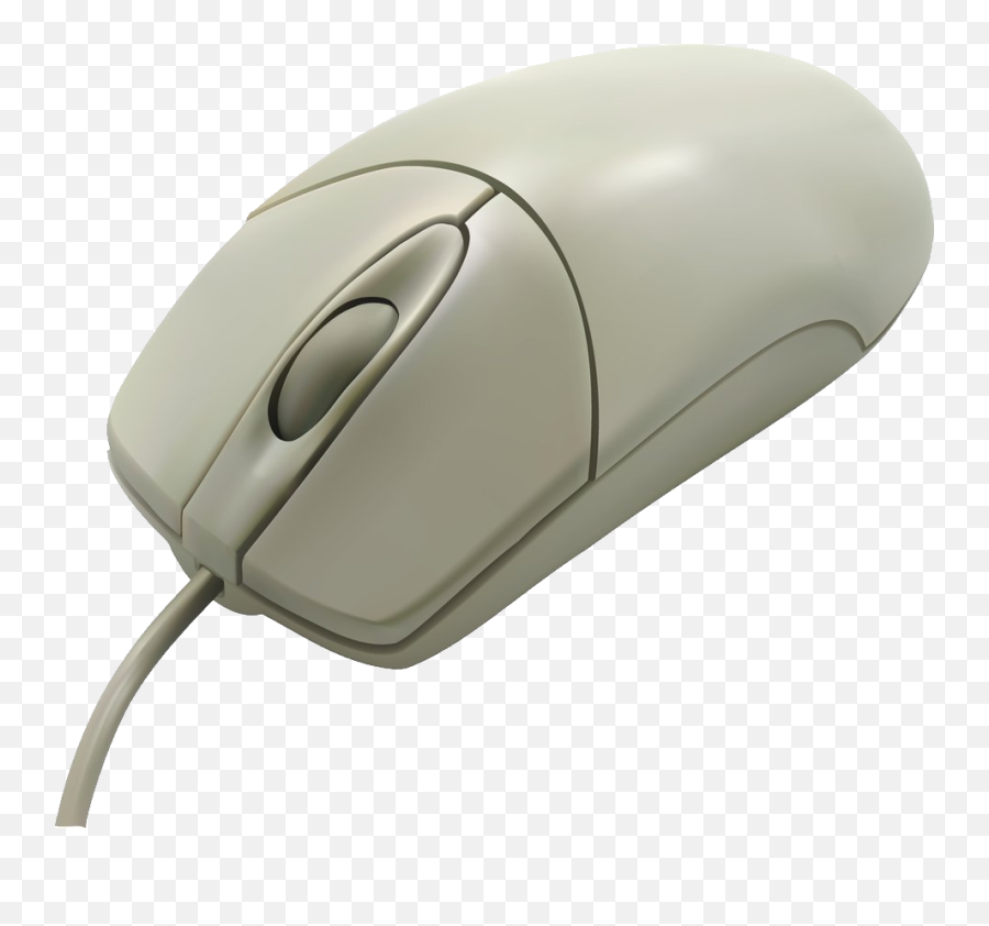 White Computer Mouse Png Image - Old White Computer Mouse,Mouse Png